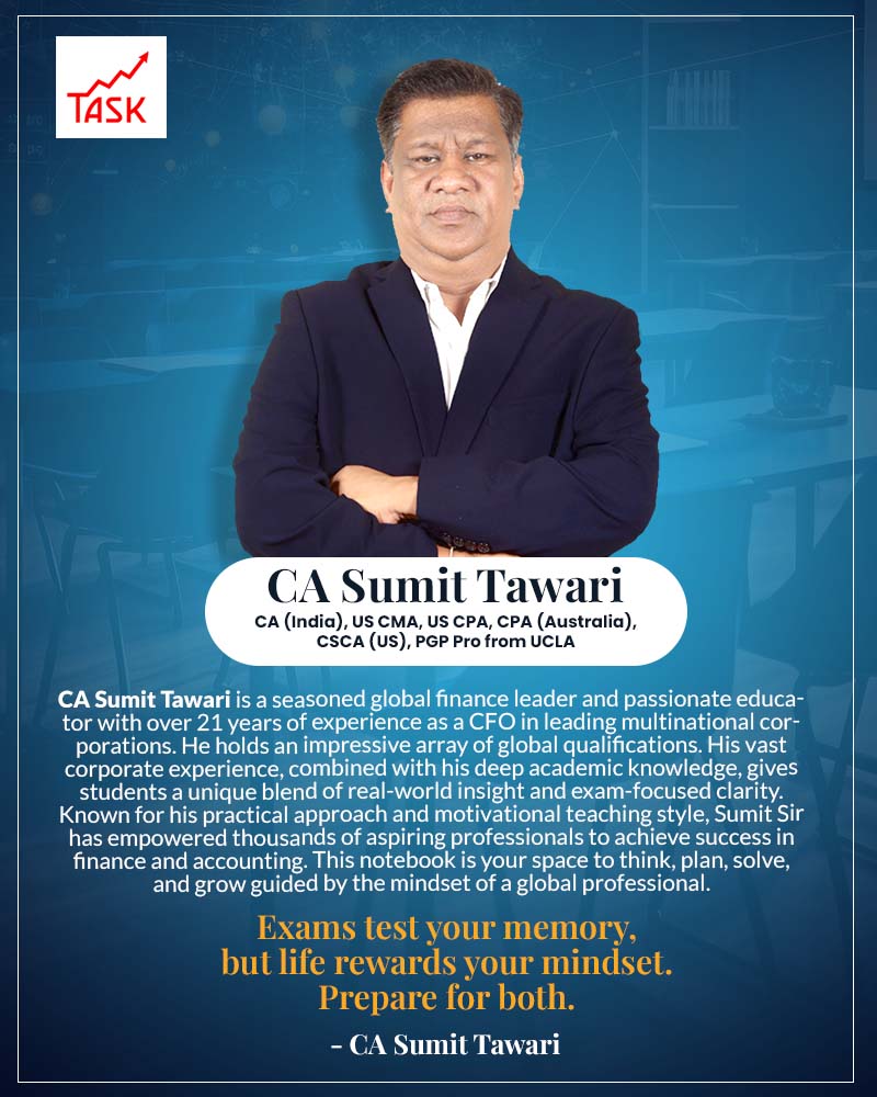 CA Sumit Tawari - Director, Task Academy